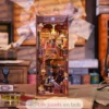 Puzzle 3D Agence de détectives Violin en bois - Book Nook - Tonecheer