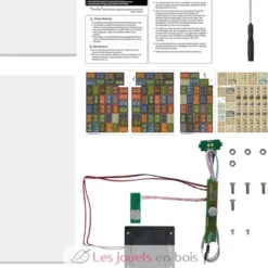 Puzzle 3D Agence de détectives Violin en bois - Book Nook - Tonecheer
