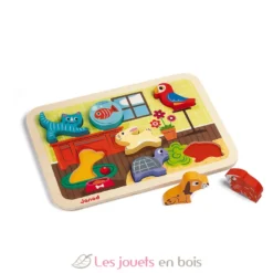 Puzzle 3D animaux domestiques - Janod