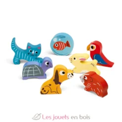 Puzzle 3D animaux domestiques - Janod