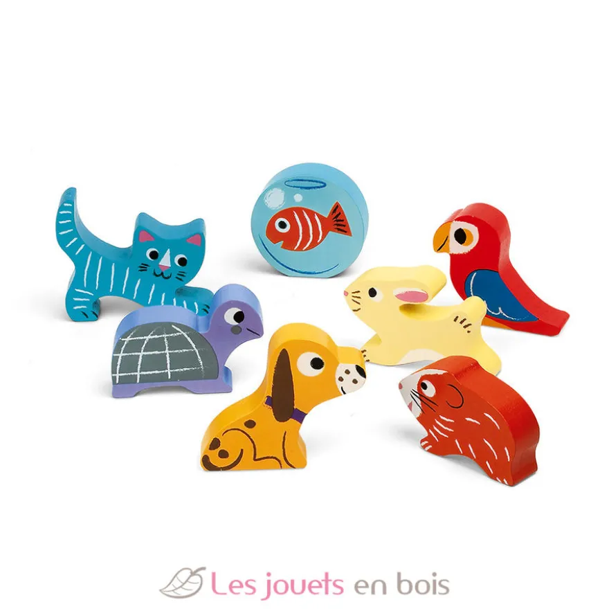 Puzzle 3D animaux domestiques - Janod