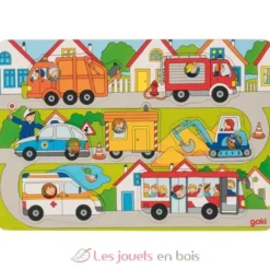 Puzzle Dans la rue - Goki
