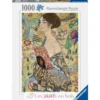 Puzzle d'art 1000 pièces - La dame à l’éventail Gustav Klimt - Ravensburger