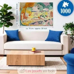 Puzzle d'art 1000 pièces - La joie de vivre Henri Matisse - Ravensburger