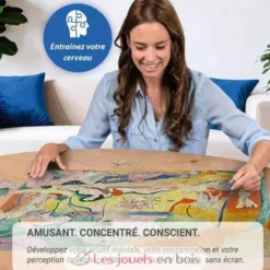 Puzzle d'art 1000 pièces - La joie de vivre Henri Matisse - Ravensburger