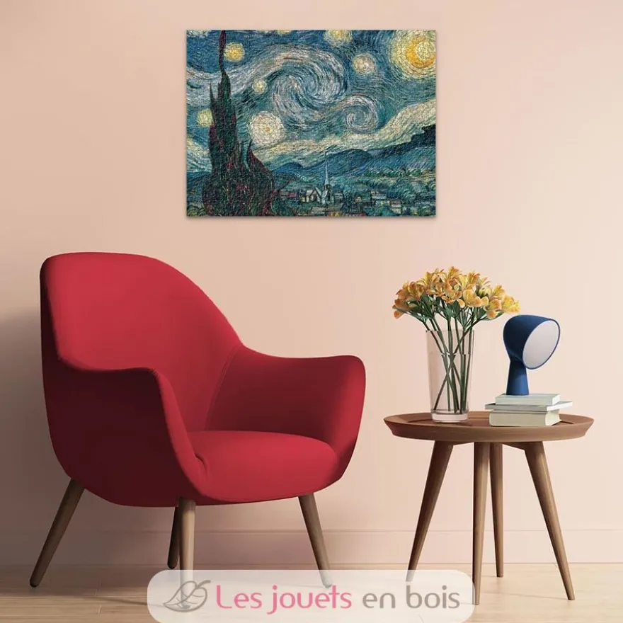 Puzzle d'art 1500 pièces - La Nuit étoilée de Van Gogh - Ravensburger