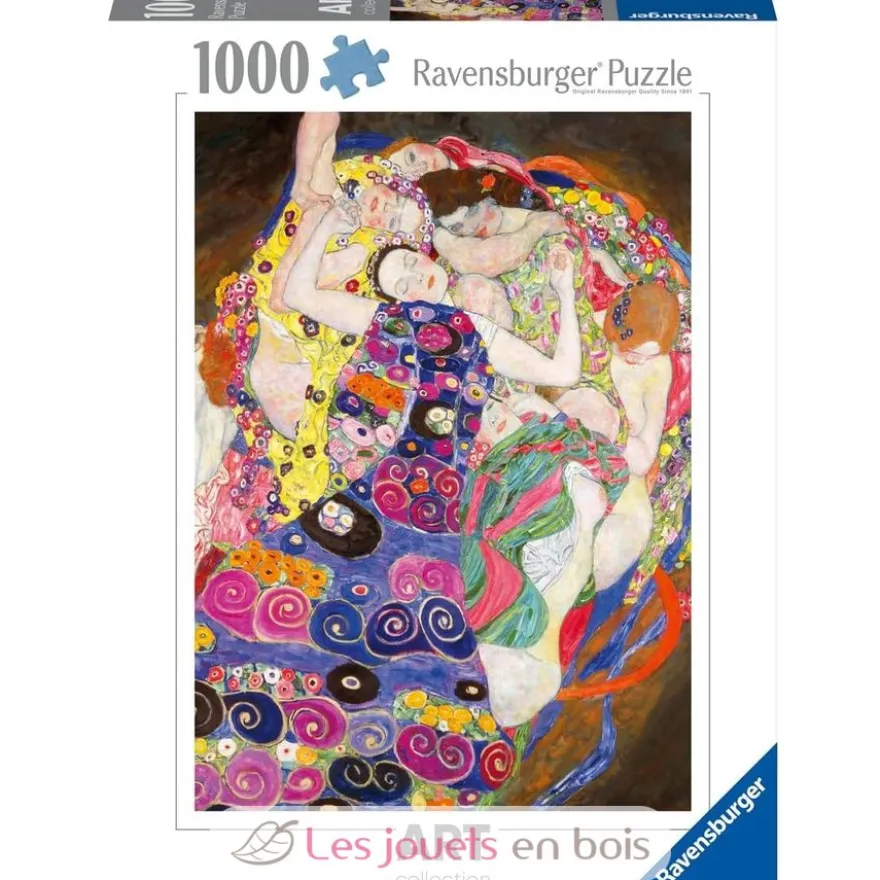 Puzzle d'art 1000 pièces - La Vierge Gustav Klimt - Ravensburger
