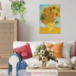 Puzzle d'art 1000 pièces - Les Tournesols de Van Gogh - Ravensburger