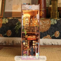 Puzzle 3D Baker Street en bois - Book Nook - Tonecheer