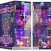 Puzzle 3D Cyber City en bois - Book Nook - Tonecheer