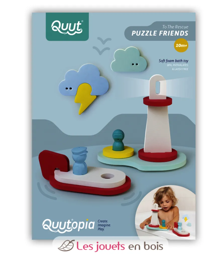 Puzzle de bain - A la rescousse - Quut