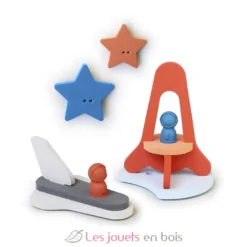 Puzzle de bain - Cap sur la lune - Quut