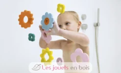 Puzzle de bain - Fleurs - Quut
