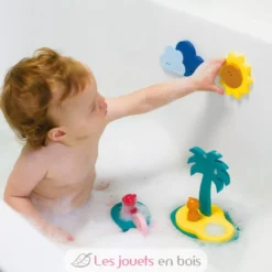 Puzzle de bain - L'île aux trésors - Quut