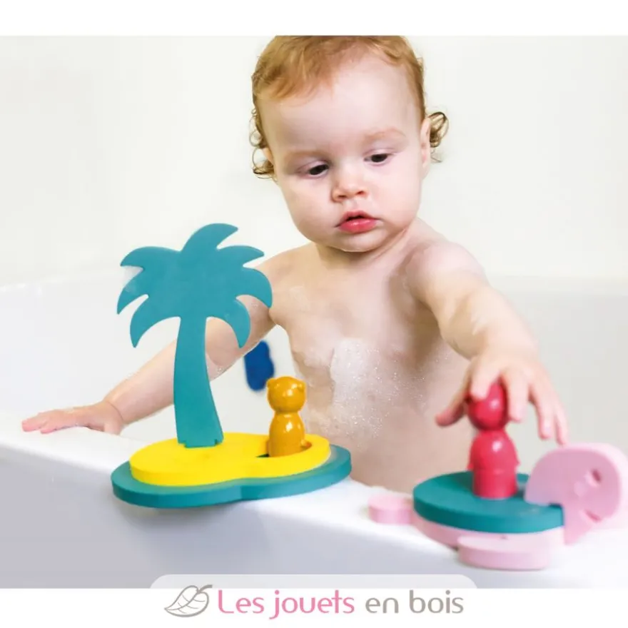 Puzzle de bain - L'île aux trésors - Quut