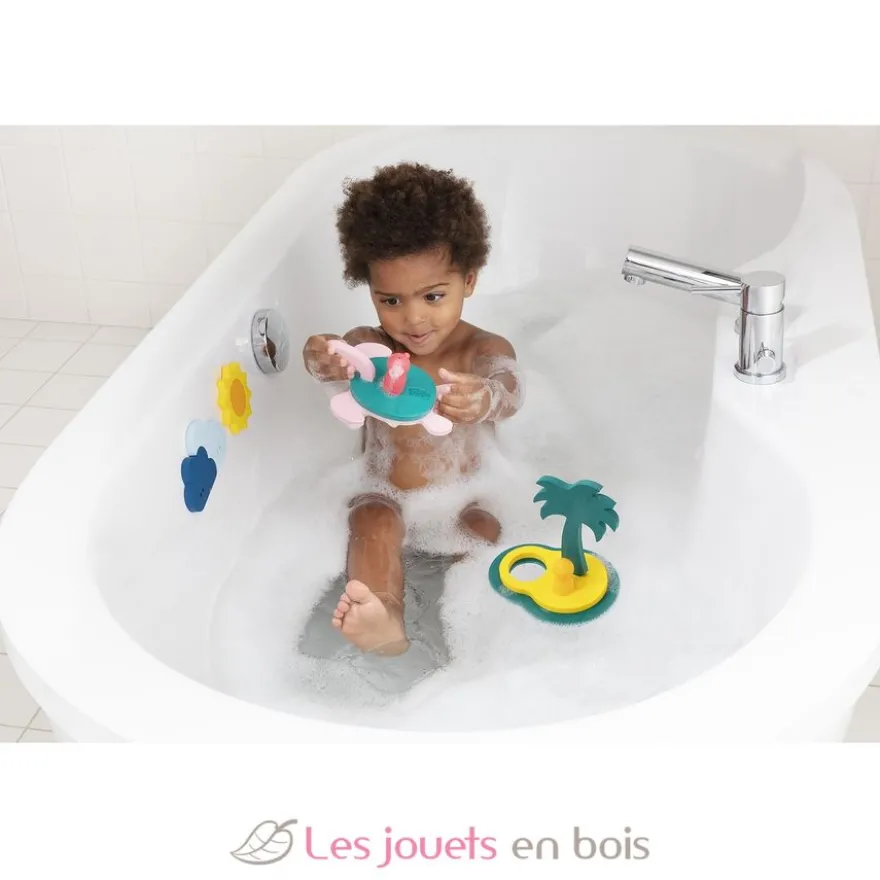 Puzzle de bain - L'île aux trésors - Quut