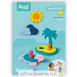 Puzzle de bain - L'île aux trésors - Quut