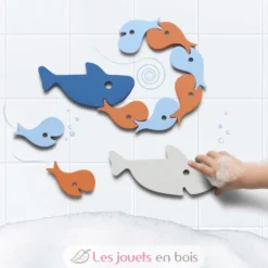 Puzzle de bain - Requins - Quut