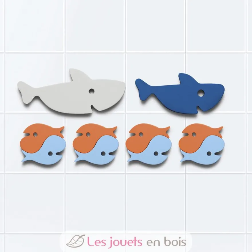 Puzzle de bain - Requins - Quut