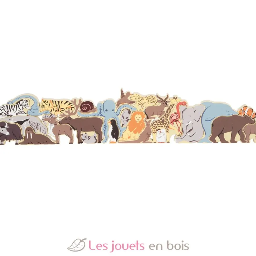 Puzzle de lettres Animaux - Small Foot company