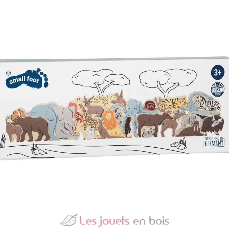 Puzzle de lettres Animaux - Small Foot company