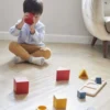 Puzzle d'encastrement 3 formes - Plan Toys