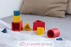 Puzzle d'encastrement 3 formes - Plan Toys
