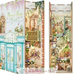 Puzzle 3D Fleuriste - Book Nook - Tonecheer