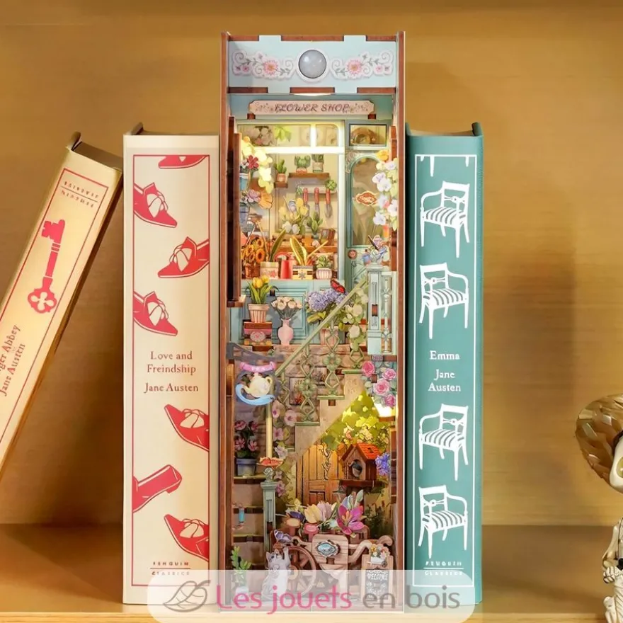 Puzzle 3D Fleuriste - Book Nook - Tonecheer