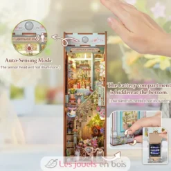 Puzzle 3D Fleuriste - Book Nook - Tonecheer