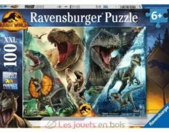 Puzzle Dino Jurassic World 3 100 pcs XXL - Ravensburger
