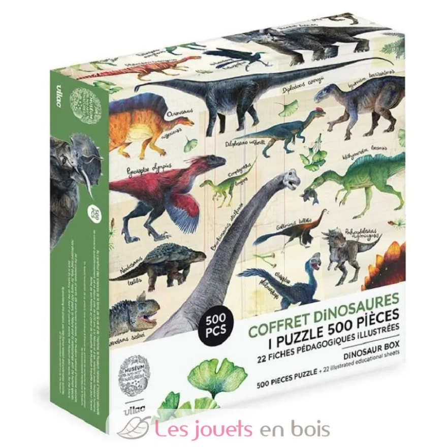 Puzzle dinosaures 500 pièces - Vilac