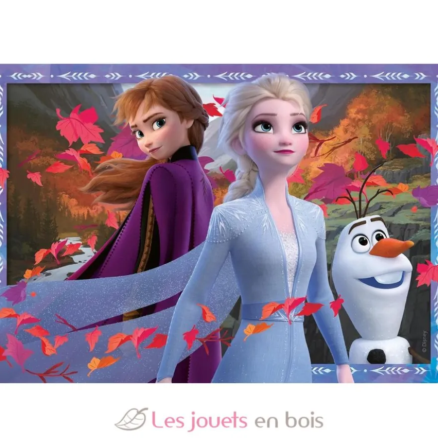Puzzle Disney La Reine des Neiges 2x24 pcs - Ravensburger