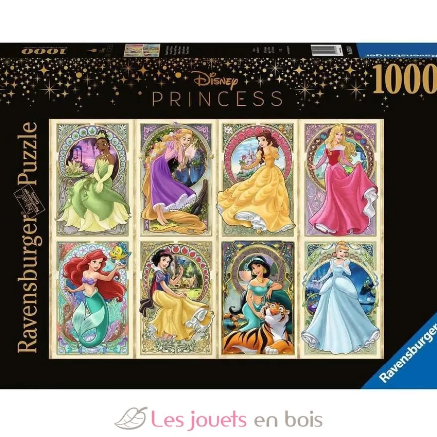Puzzle Disney Princesses Art 1000 Pcs - Ravensburger
