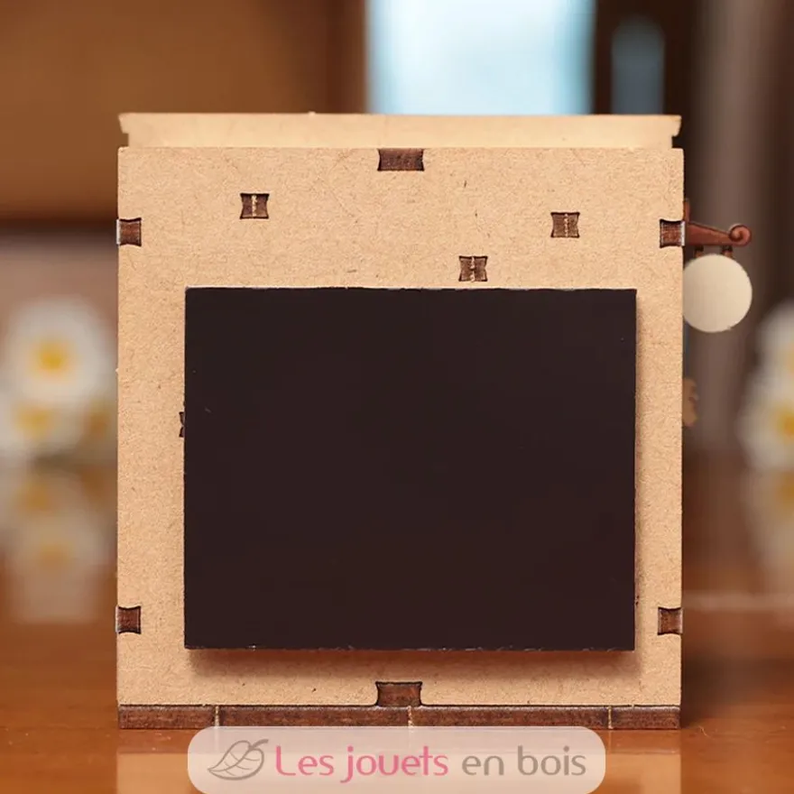 Puzzle 3D La boutique de fleurs en bois - Mini Book Nook - Cartartem