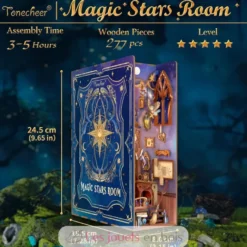 Puzzle 3D La chambre des étoiles magiques - Book Nook - Tonecheer