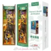 Puzzle 3D Le monde de Vincent en bois - Book Nook - Tonecheer