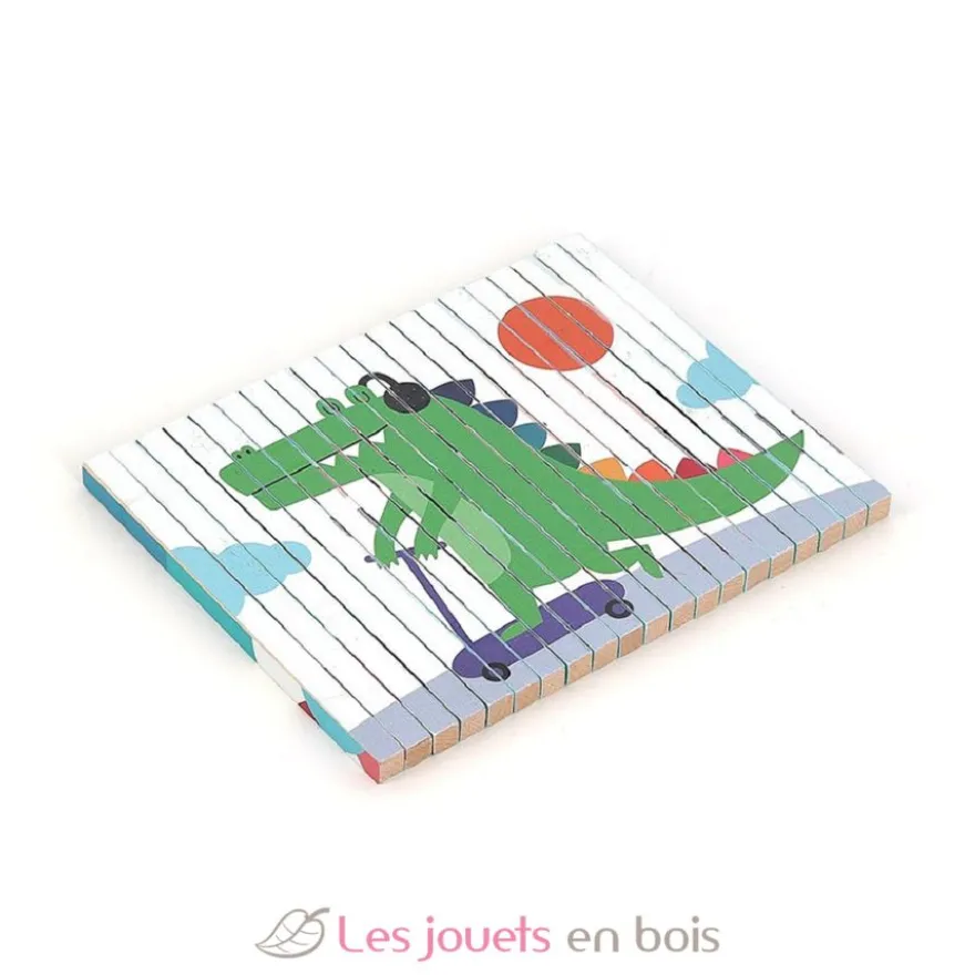 Puzzle 4D Les animaux - Vilac
