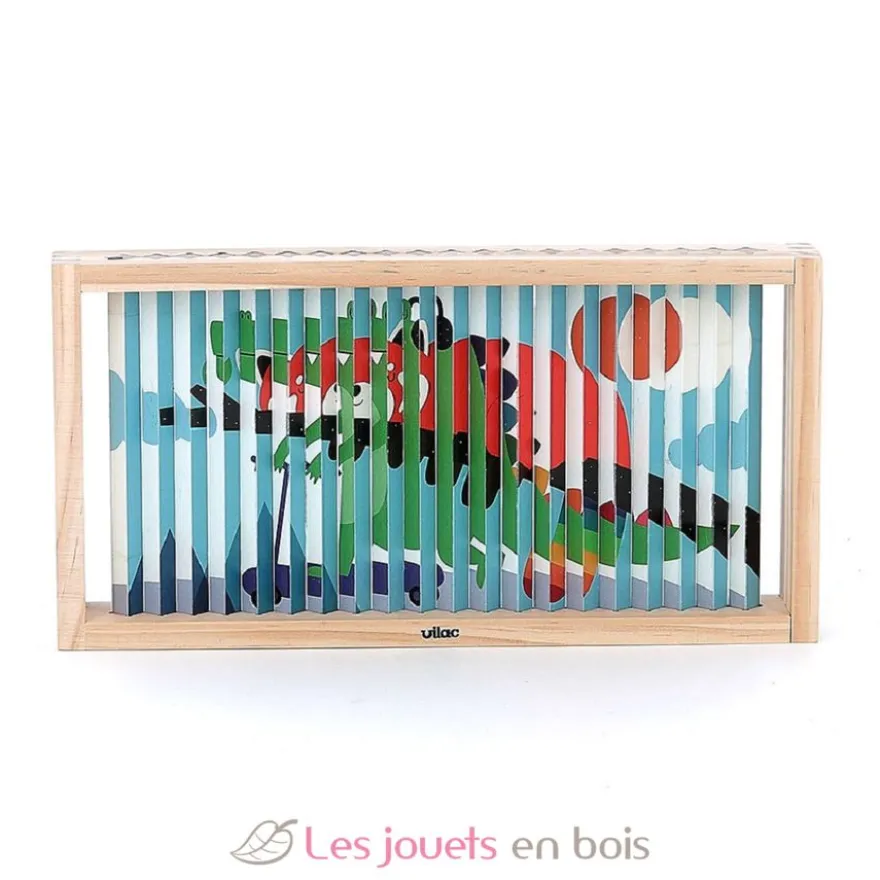 Puzzle 4D Les animaux - Vilac