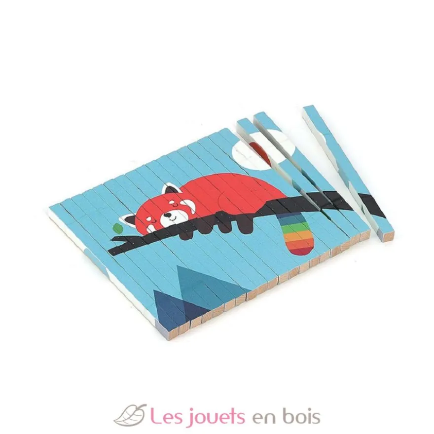 Puzzle 4D Les animaux - Vilac