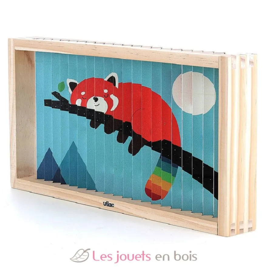 Puzzle 4D Les animaux - Vilac