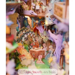 Puzzle 3D Le songe d'une nuit d'été en bois - Book Nook - Tonecheer