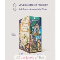 Puzzle 3D Le songe d'une nuit d'été en bois - Book Nook - Tonecheer