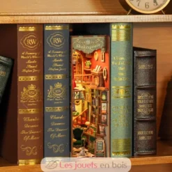 Puzzle 3D Librairie de la rive gauche - Book Nook - Tonecheer