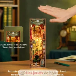 Puzzle 3D Librairie de la rive gauche - Book Nook - Tonecheer