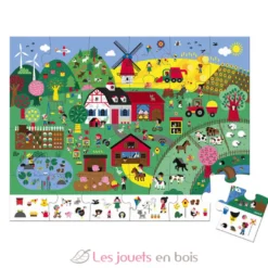Puzzle d'observation La Ferme 24 pcs - Janod