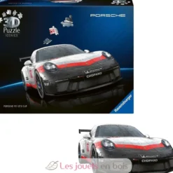 Puzzle 3D Porsche 911 GT3 Cup 108 pcs - Ravensburger