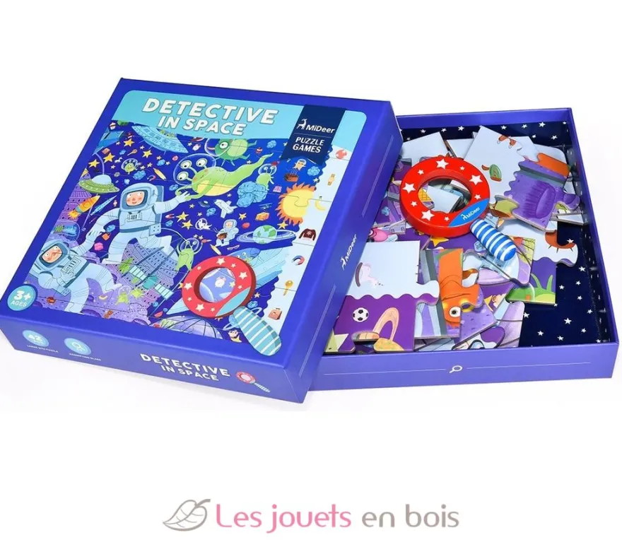 Puzzle détective Espace - Mideer