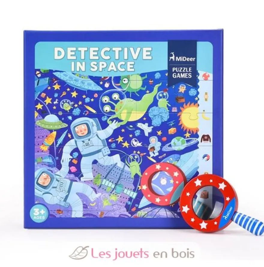 Puzzle détective Espace - Mideer