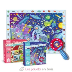 Puzzle détective Espace - Mideer